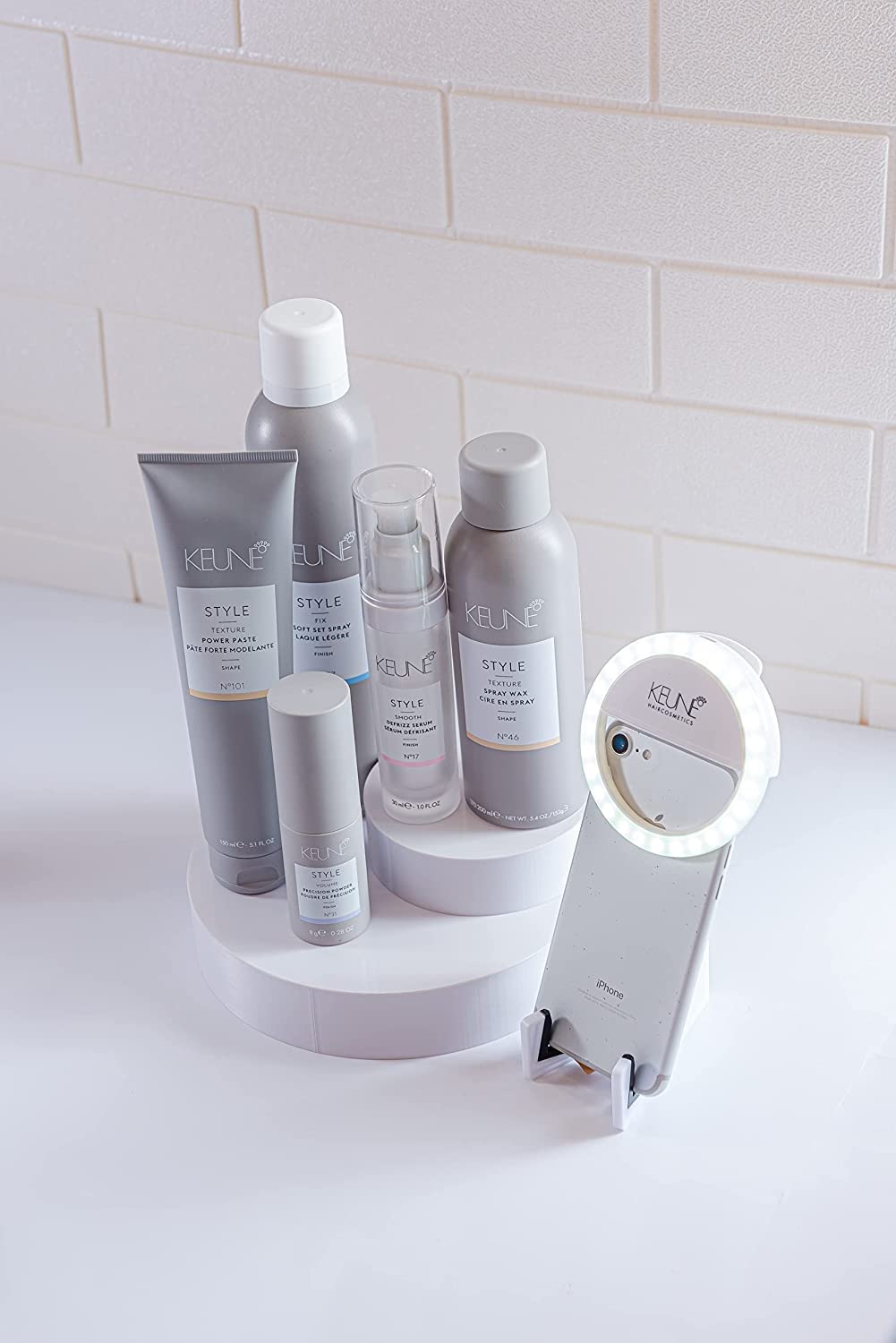 Keune Style Power Paste，超强定型哑光造型膏，适合所有发质，5.1 液体盎司