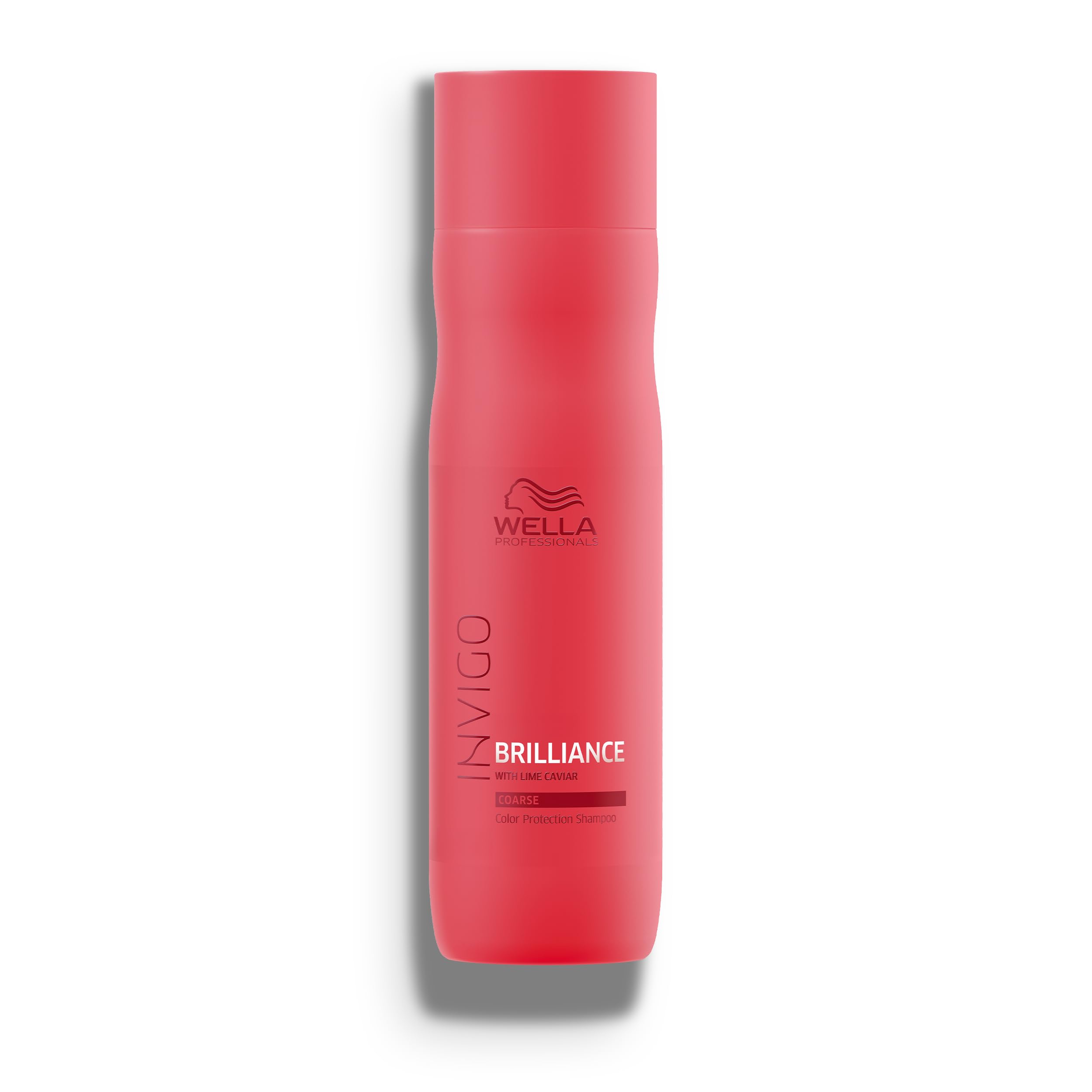 Wella Professionals Invigo Brilliance Shampoo for Coarse Hair | Color Protection & Vibrancy | 10.1 Fl Oz