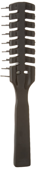 7 Rows Vent Hair Stylist Brush Black by Scalpmaster