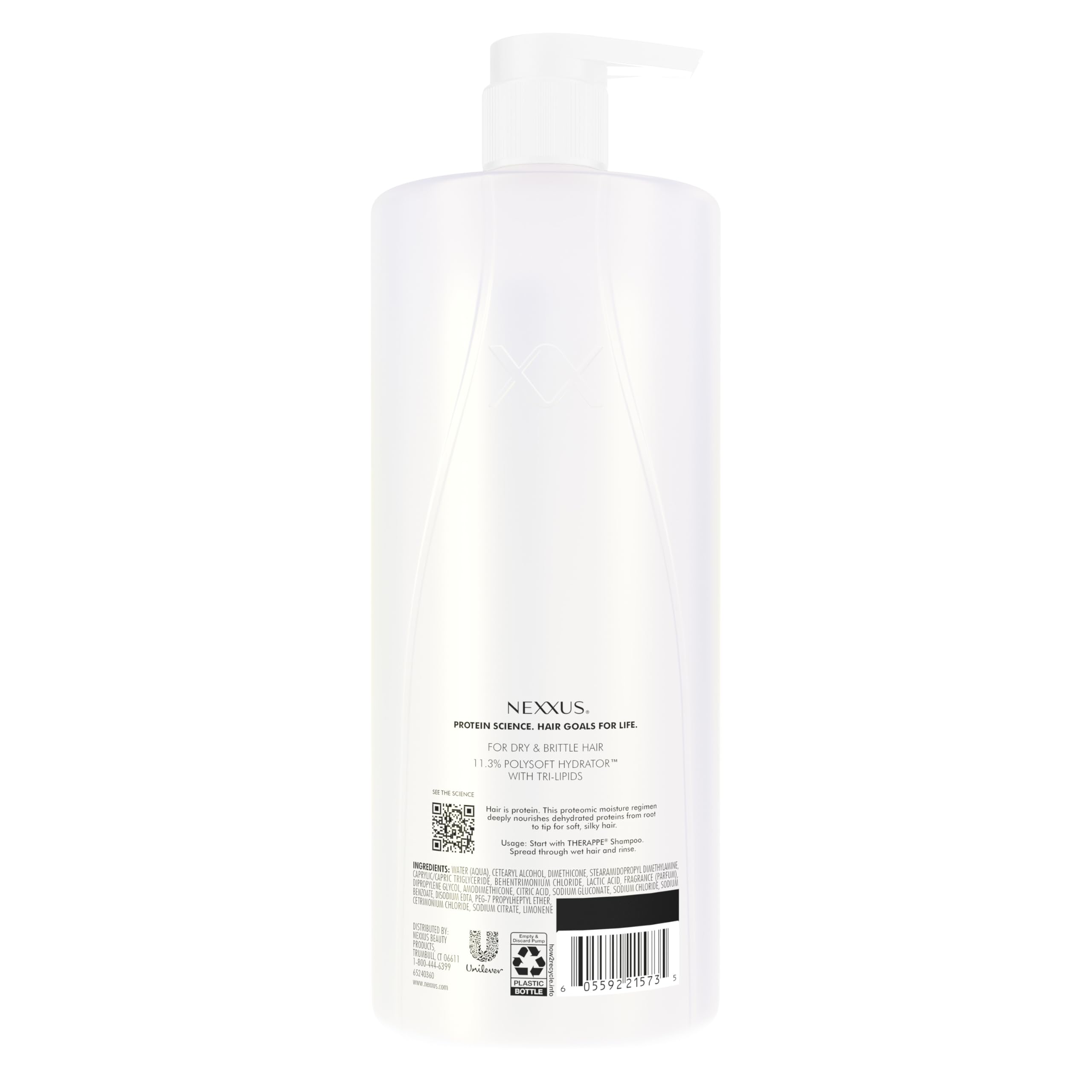 Nexxus Humectress Conditioner for Ultimate Moisture for Dry Hair Powered by POLYSOFT HYDRATOR Technology with Tri-lipids 33.8 oz