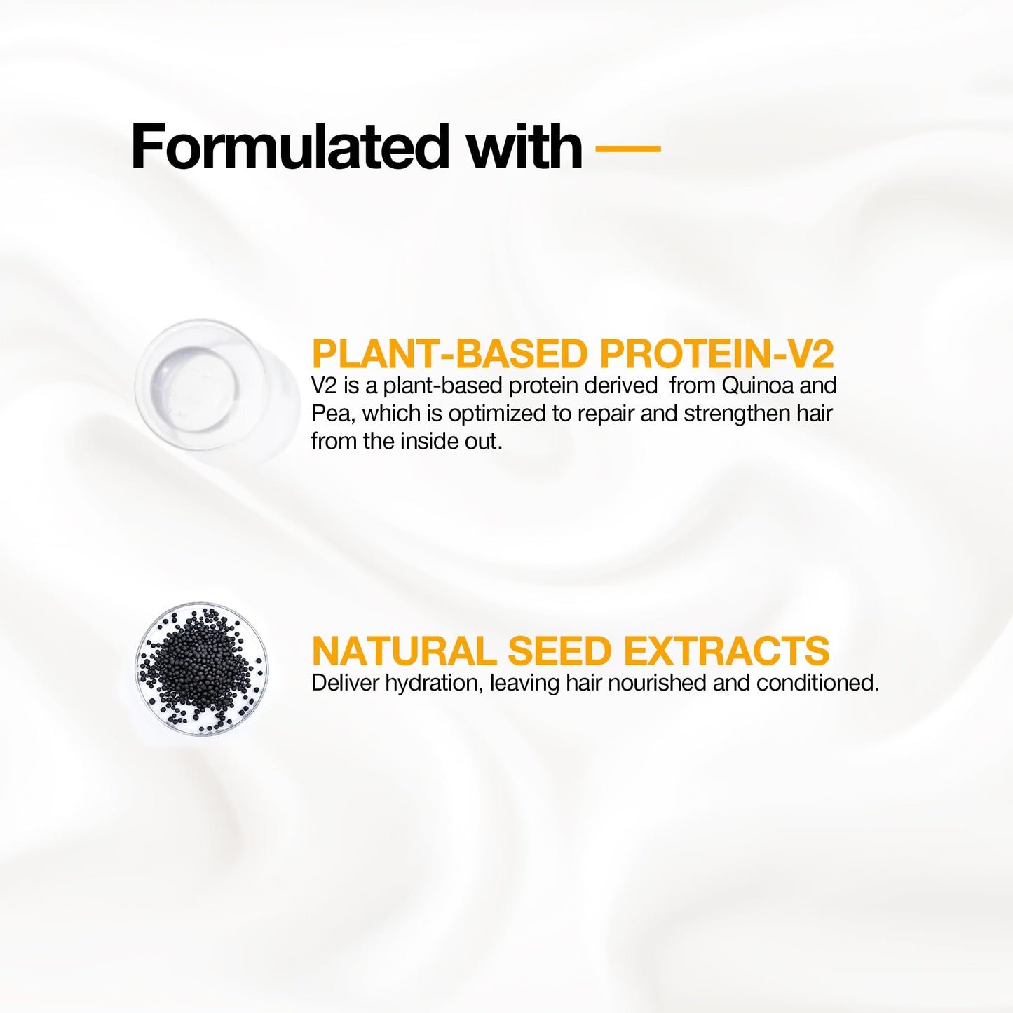 Traitement capillaire à la kératine, contrôle des frisottis, crème lissante longue durée pour cheveux secs, abîmés et sans frisottis - Complexe brésilien professionnel pour un lissage soyeux - 96 g