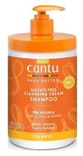 Cantu Shea Butter Shampoo Cleansing Cream 25 Ounce Pump (Pack of 2)