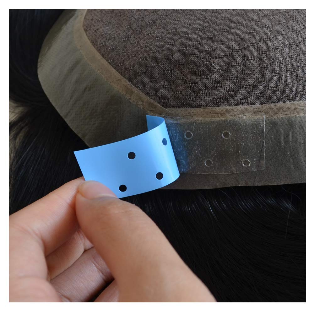 AIRAO "Extenda Bond" WalkerTape Hair System Tape Bonding Toupee Hairpiece Hair Extensions Tape Adhesive Glue Strips Wig Tape Double Sided Shape C Contour 36 Pieces Per Bag