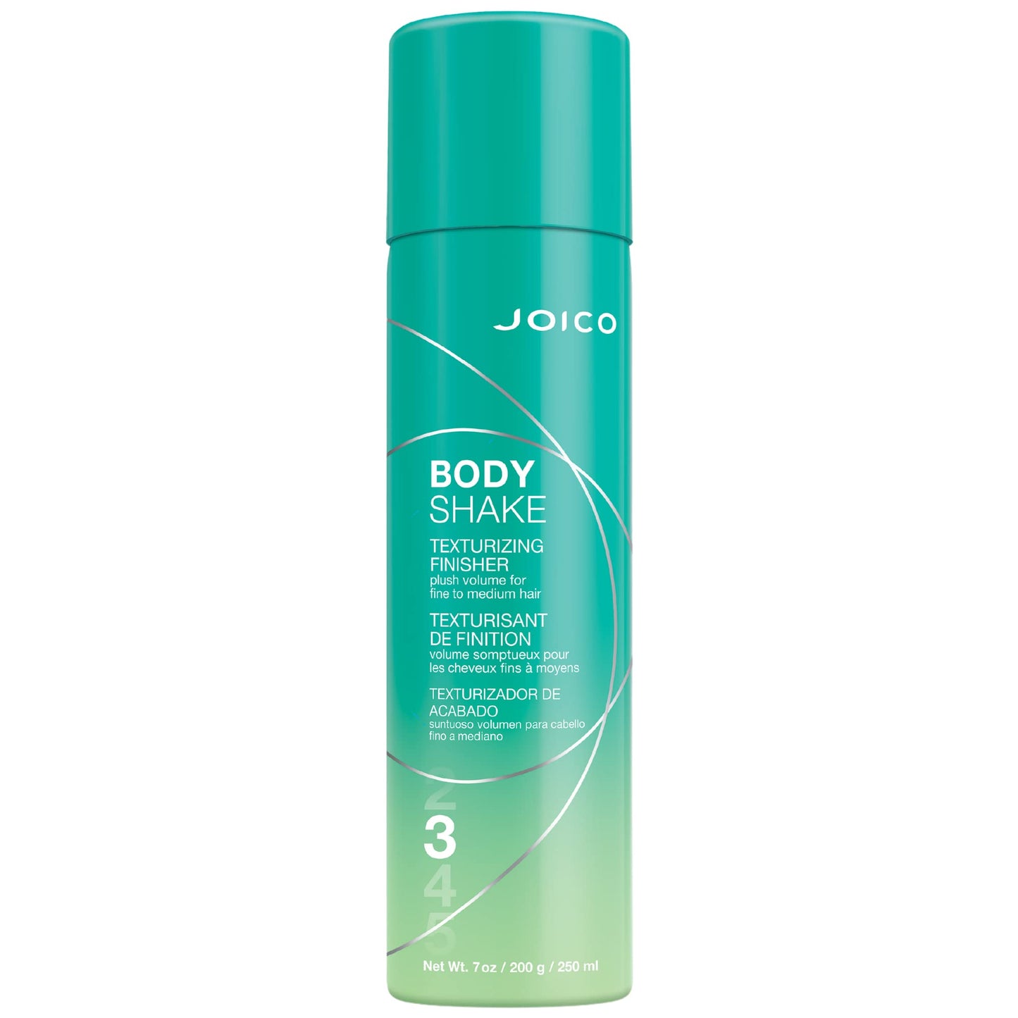 Joico Body Shake 质感整理剂 | 适用于细软至中等发质 | 持久丰盈 | 防热、防湿、防污染和防紫外线 | 控制毛躁和飞散 | 不含防腐剂 | 250 毫升