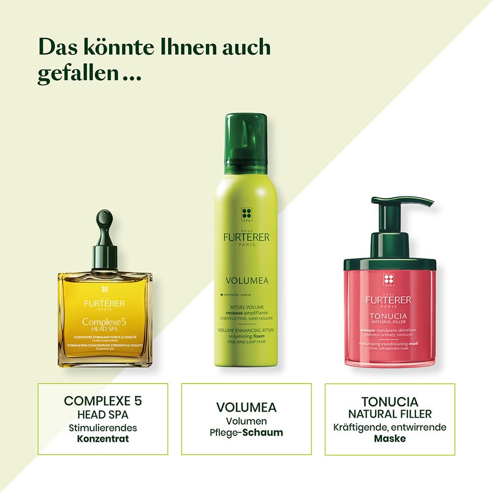 Rene Furterer VOLUMEA Volumizing Shampoo - For Fine, Limp Hair - Thickening & Volumizing - SLS Free