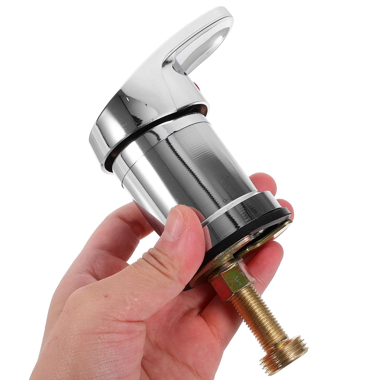 Beaupretty Professional Hair Salon Faucet Hot Cold Water Mixing Valve Tap for Shampoo Bed and Salon Sink Easy Installation Durable 5.31X3.34X1.85 Inch