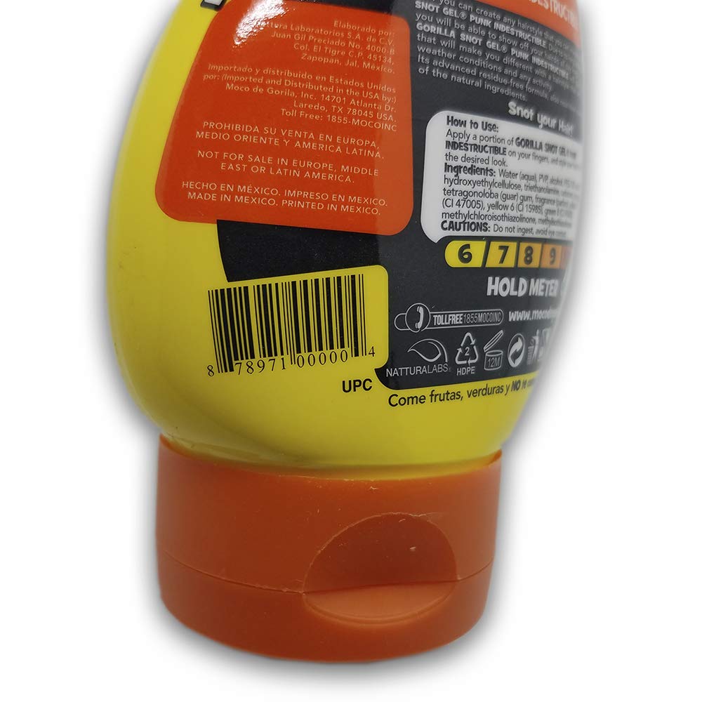 6pk - Gorilla Snot - Moco De Gorila - Extreme - Yellow 11.99oz