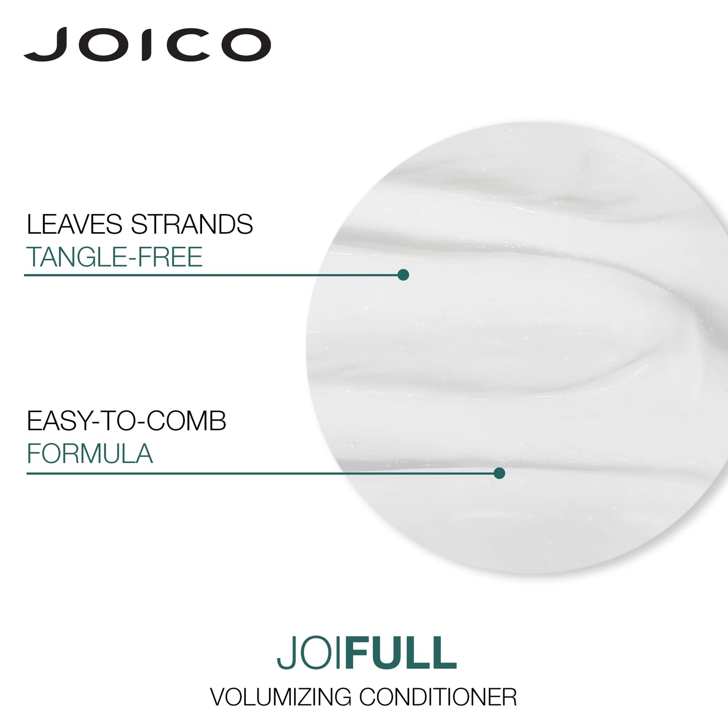 Joico JoiFULL 丰盈洗发水和护发素套装 | 蓬松持久丰盈 | 提升光泽 | 适合细软/稀疏的头发