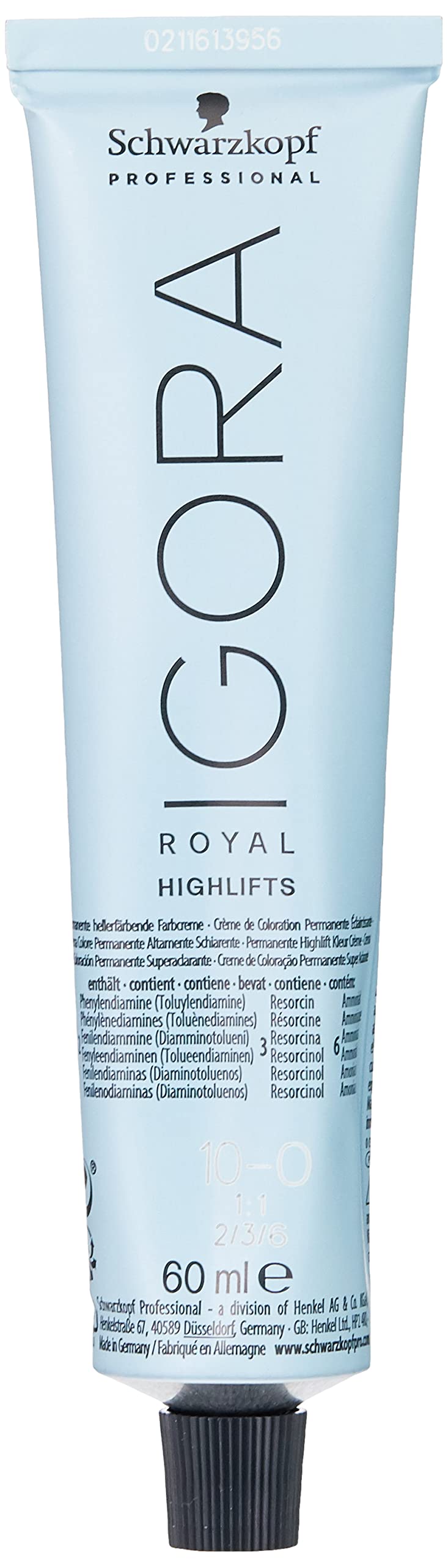 施华蔻 Igora Royal Highlifts 10-0 超金色自然染发剂 60ml