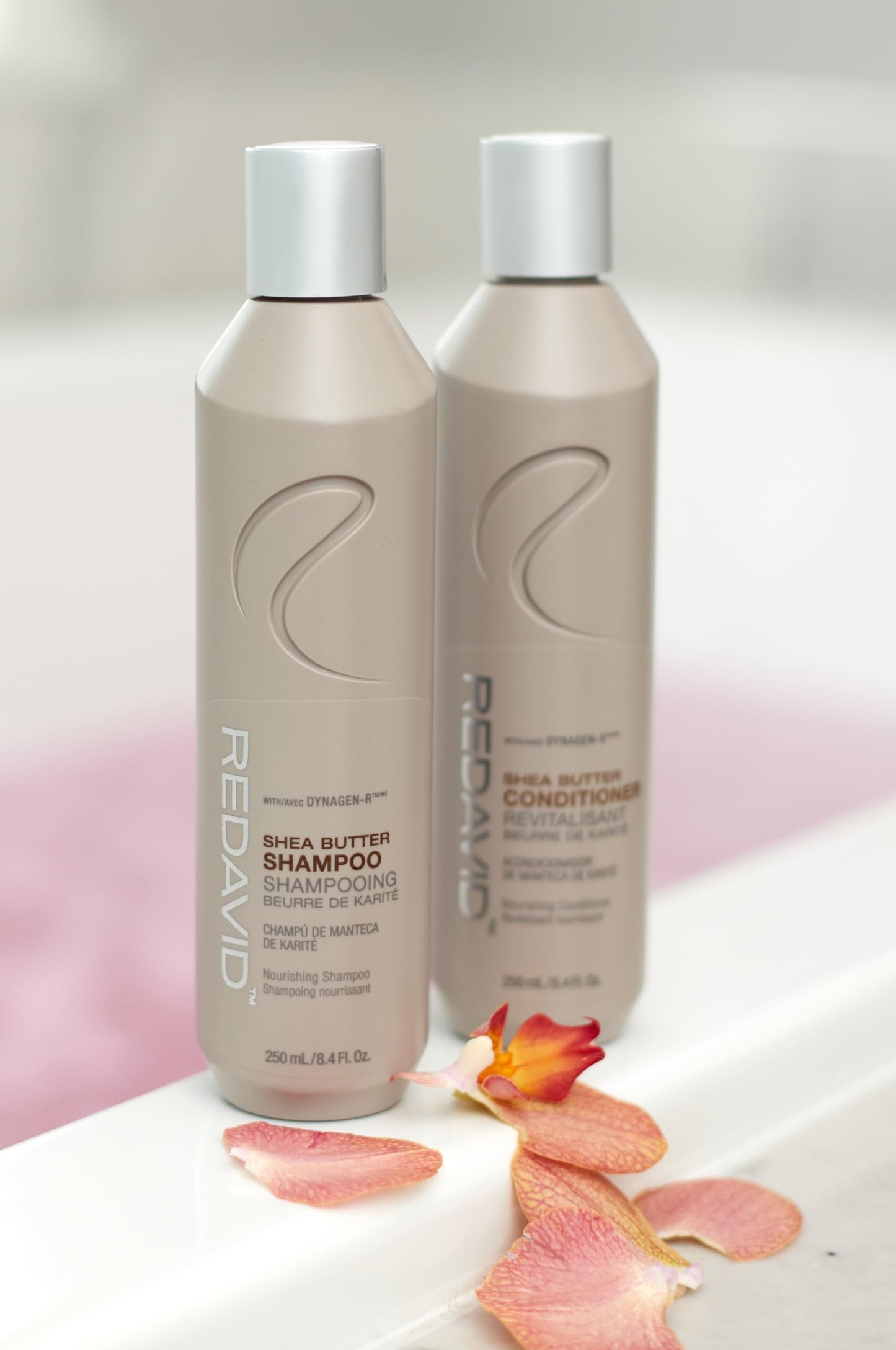 White Smoke Redavid Shea Butter Nourishing Conditioner for Normal to Dry, Damaged hair - with Shea Butter and Cymbidium Orchid Oil - Clinically Strengthens, Adds Moisture & Detangles - (250ml)