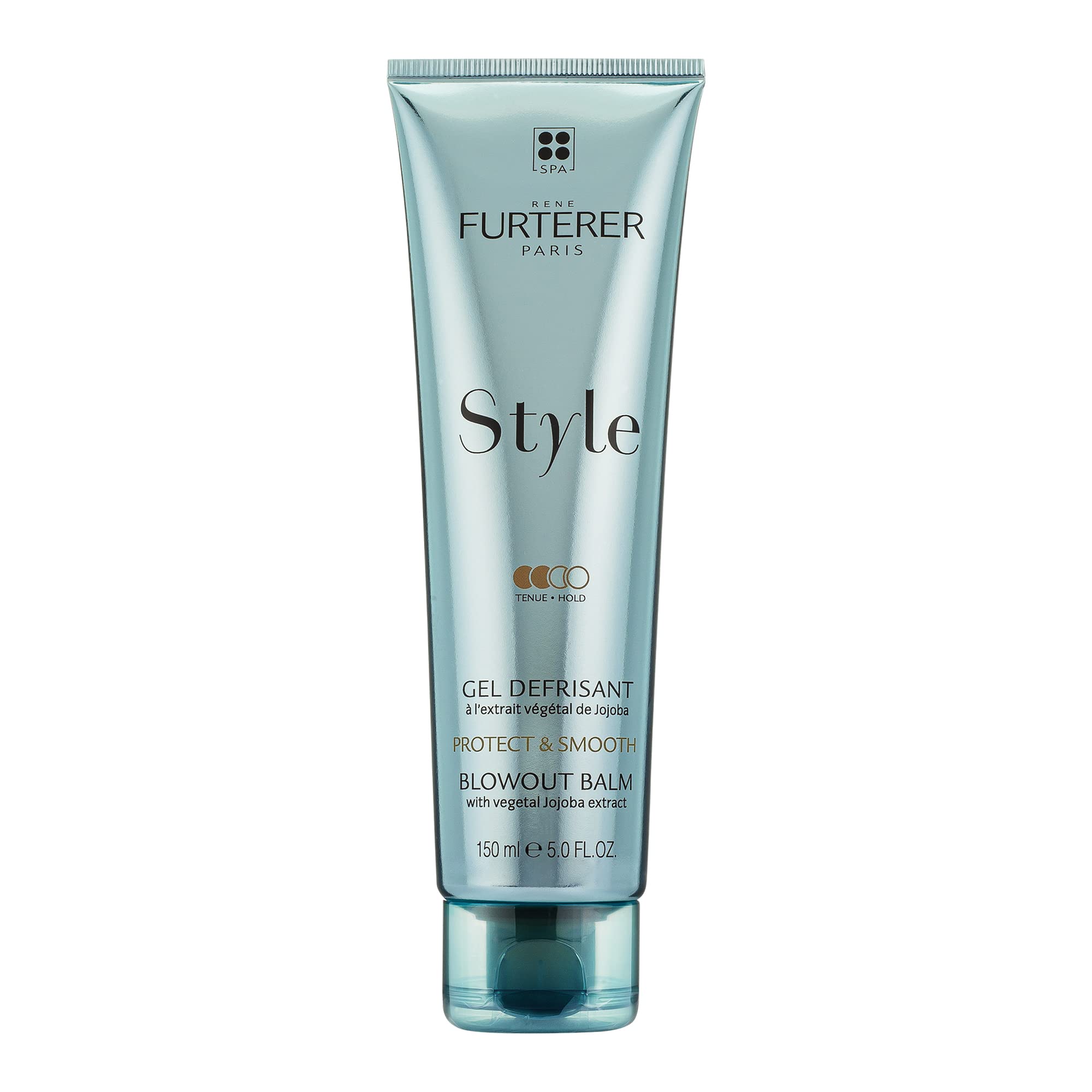 Rene Furterer STYLE Blow Out Balm - Reduces Drying Time & Protects Against Heat - WIth Moisturizing Jojoba Extract - All Hair Types - Vegan & Silicone-Free - 5.0 fl. oz