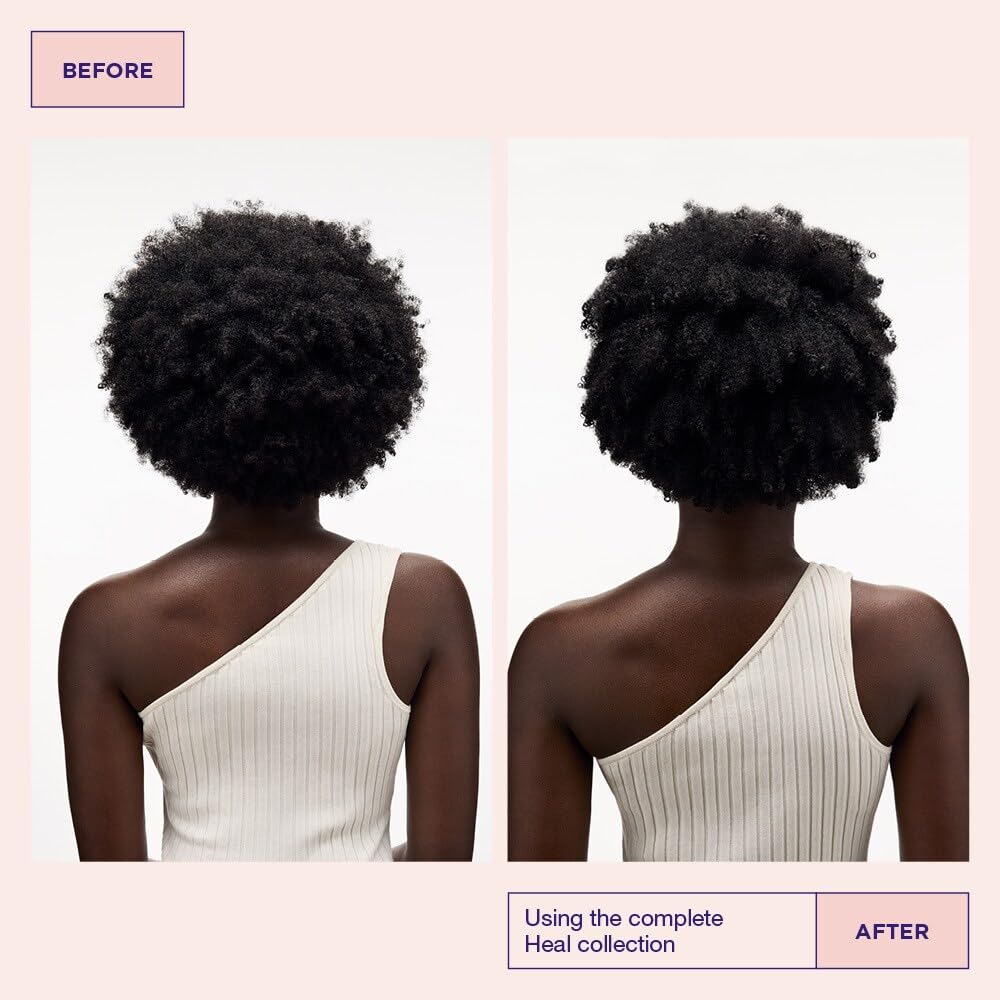 Misty Rose Maria Nila Head & Hair Heal, Soothing Shampoo for Dry & Itchy Scalp, Calming Aloe Vera & Piroctone Olamine Properties Moisturises/Soothes Scalp Preventing Flakiness, 11.8 Fl Oz