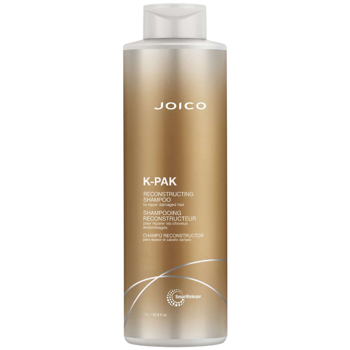 Joico K-PAK 每日重塑洗发水 | 适用于受损发质 | 修复并防止断裂 | 提升光泽 | 蕴含角蛋白和番石榴果提取物 | 33.8 液体盎司