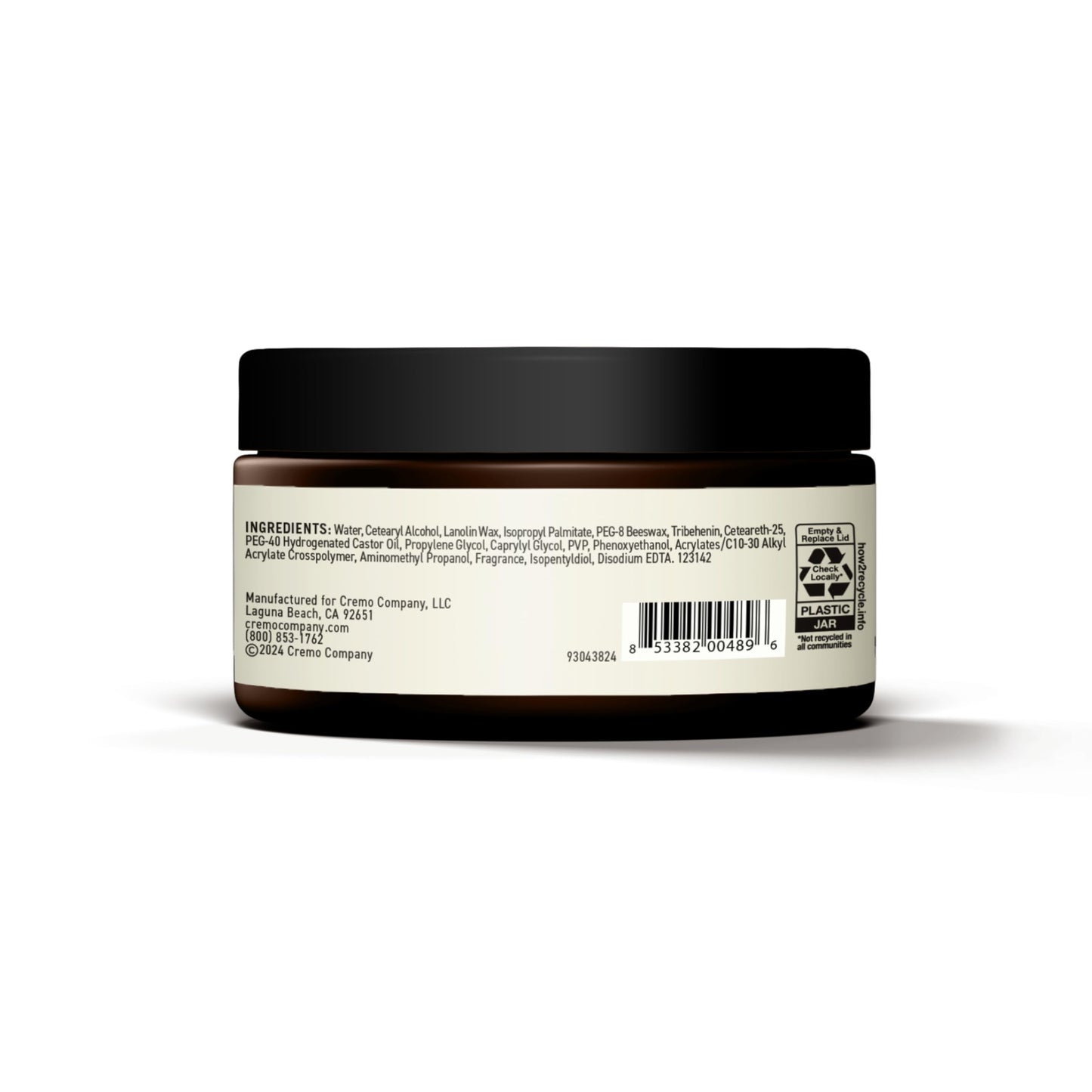 Cremo Mens Hair Paste - Premium Barber Grade Thickening Paste with High Hold and Low Shine, 4 Oz