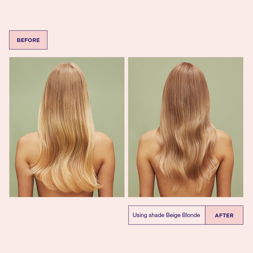 Misty Rose Maria Nila Color Refresh, Beige Blonde 3.4 Fl Oz, Cool-toned Soft Beige Hair, Semi-Permanent Pigments, 100% Vegan & Sulfate/Paraben free