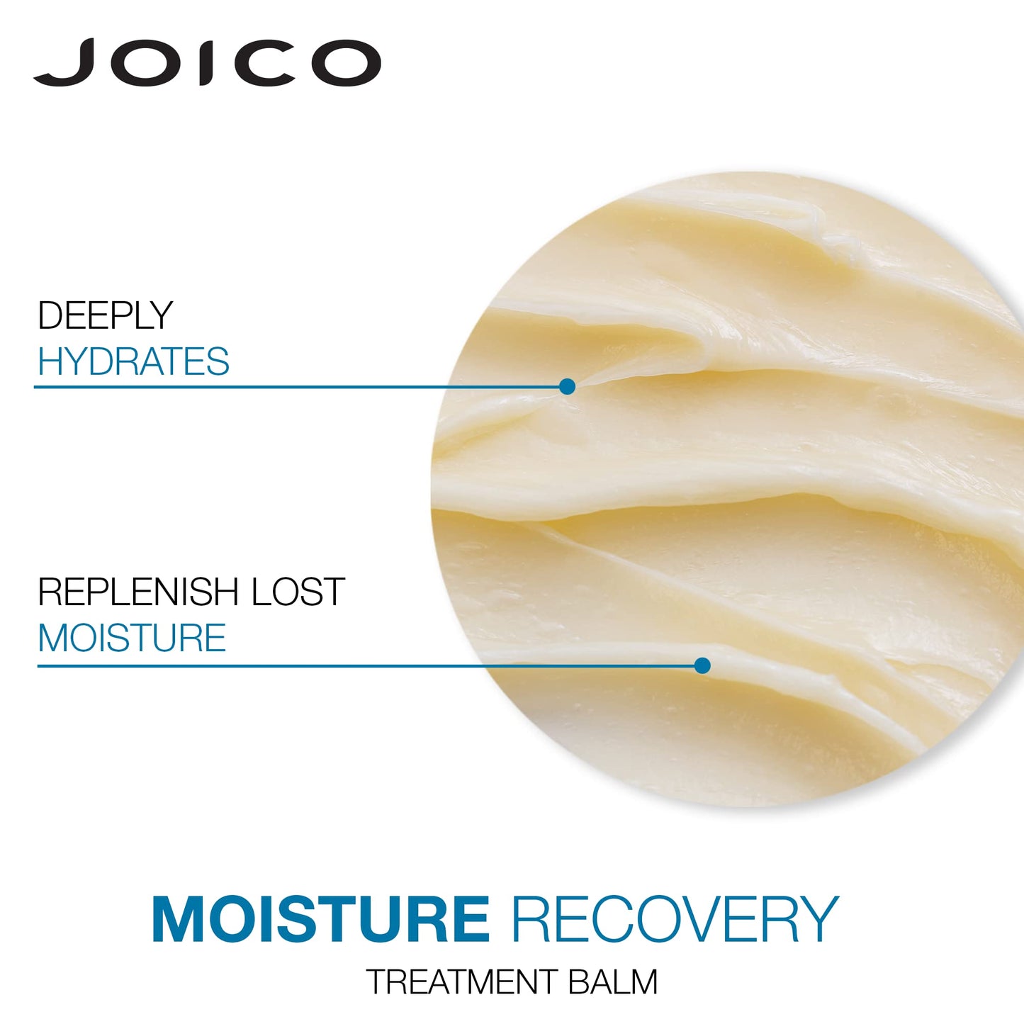 Joico 保湿修复护理膏 | 适用于浓密、粗糙、干燥的头发 | 恢复水分、柔顺、强韧和弹性 | 减少断裂和毛躁 | 蕴含荷荷巴油和乳木果油 | 8.5 液体盎司