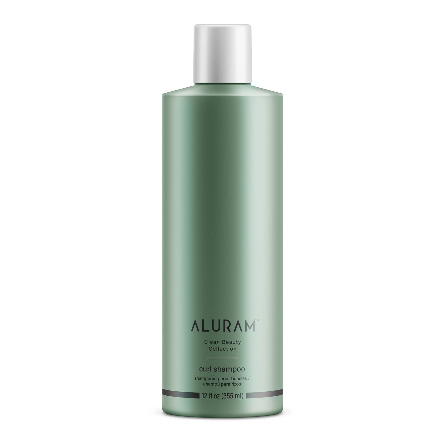 ALURAM Curl Shampoo, Clarifying Coconut Water Infused and Lightweight Cleansing For Curly Hair, 12 Fl Oz