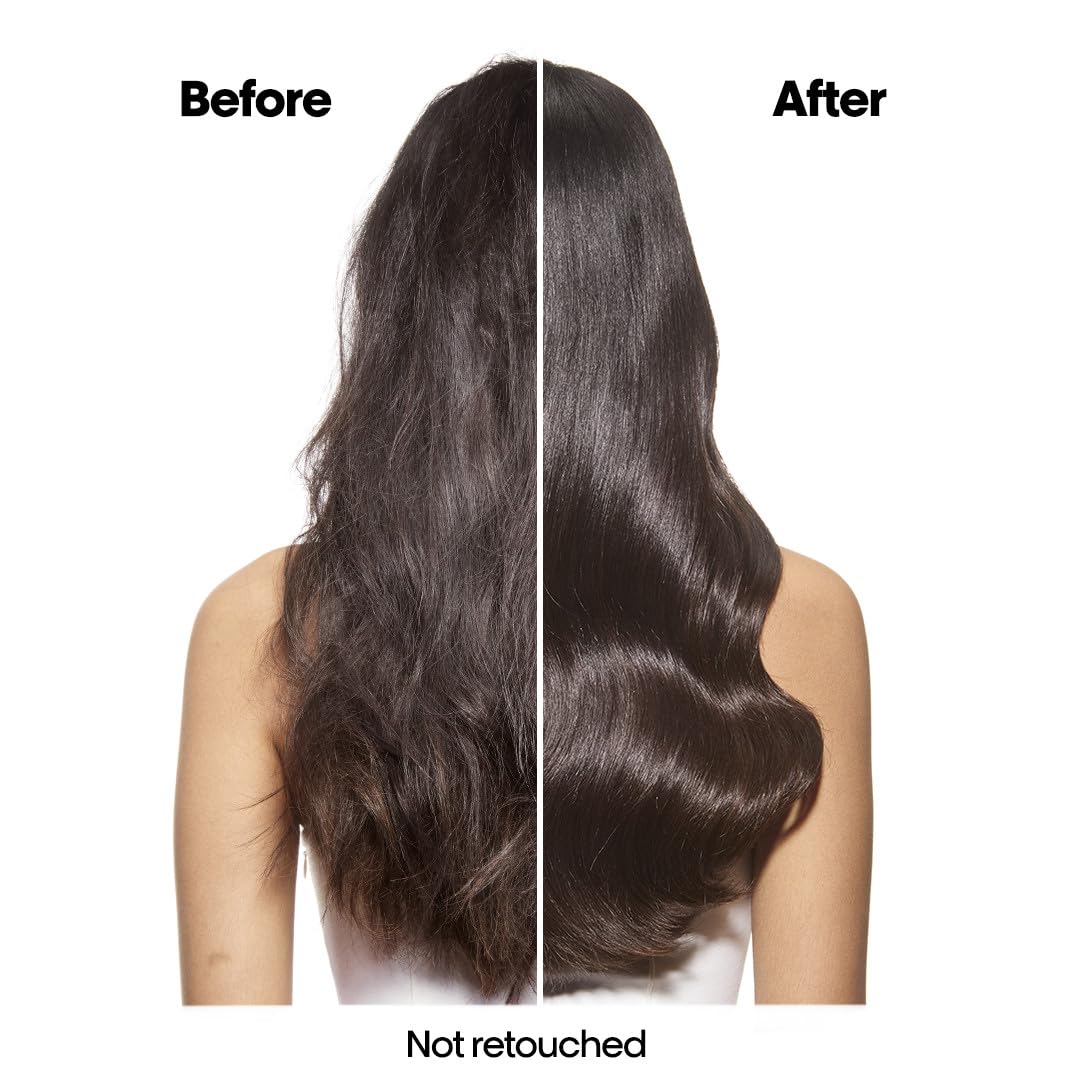 White Smoke L'Oréal Professionnel Paris Absolut Repair Molecular Leave In Mask - Smooths and Strengthens Hair For All Damaged Hair Types, Provides Heat Protection