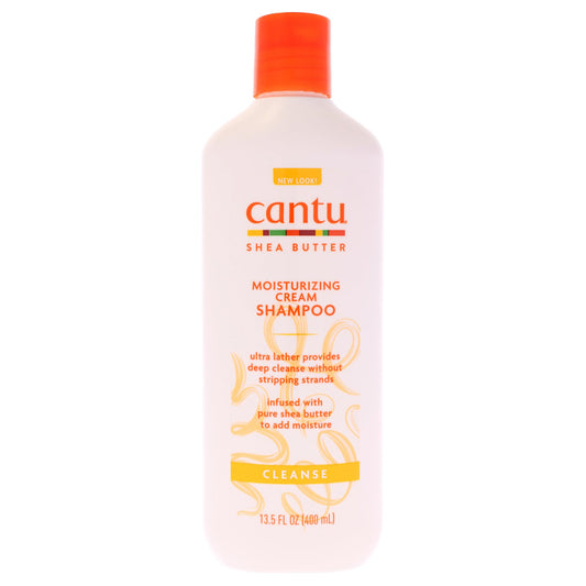 Misty Rose Cantu Moisturizing Cream Shampoo with Shea Butter, 13.5 fl oz