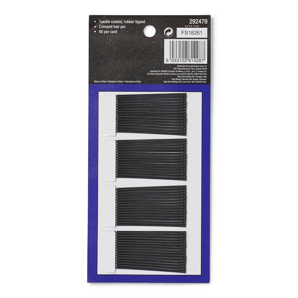 Salon Care Professional Supreme Black Bobby Pins 60 Count