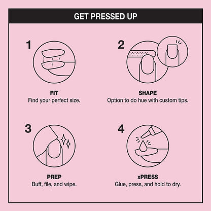 Pink Bundle of OPI xPress/ON Press On Nails, With Nail Glue, Long Baby Pink Velvet Almond Shape Nails, Editor in Chic + OPI ProSpa Nail and Cuticle Oil, 0.5 fl oz