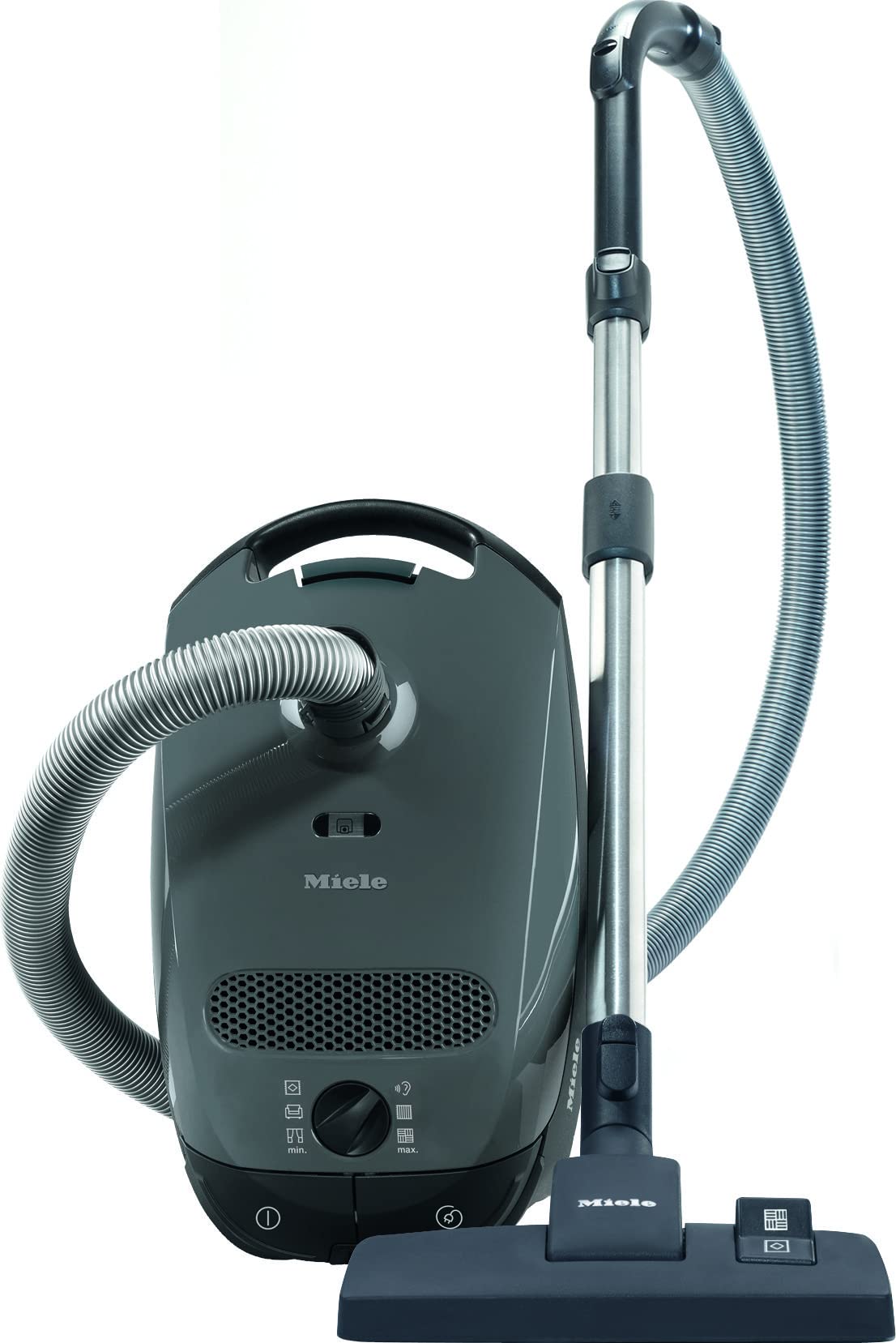 Aspirateur traîneau Miele Classic C1 Pure Suction avec sac, gris graphite - Portable, usage domestique