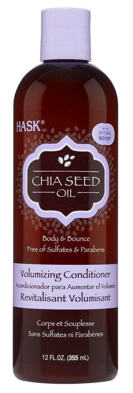 Hask Conditioner Chia Seed Oil Volumizing 12 Ounce (355ml) (2 Pack)