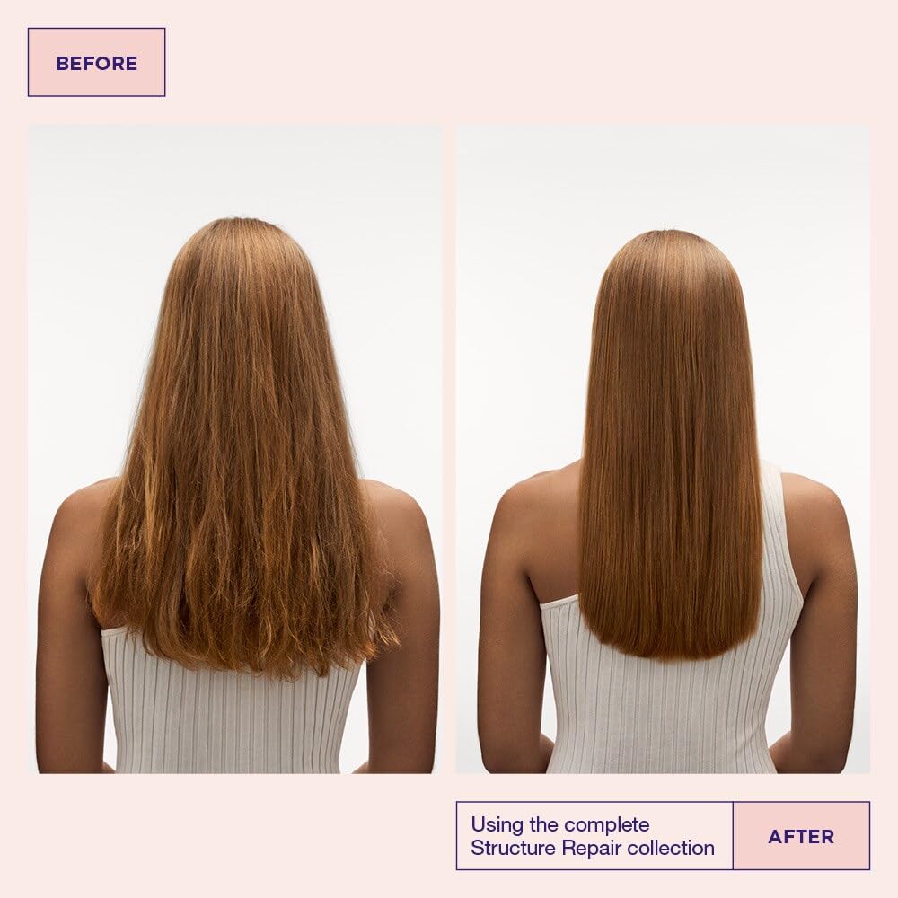 Misty Rose Maria Nila Structure Repair, Shampoo & Conditioner set (2 x 500 ml), For Damaged & Chemically Treated Hair, Algae Extract Rebuilds & Moisturizes, 100% Vegan & Sulfate/Paraben free