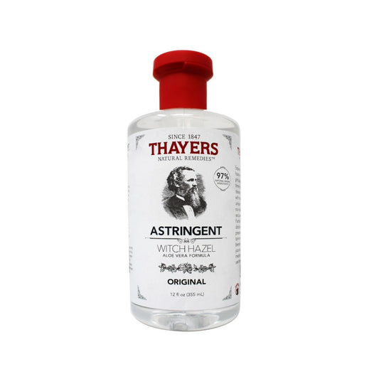 Thayers Witch Hazel with Aloe Vera, Original Astringent 12 oz (Pack of 6)
