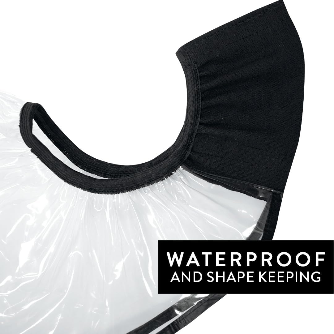 Betty Dain Hair Funnel For Upright Position Washing/Shampooing, Comfortable Alternative for Elderly, Handicapped, or Individuals With Neck Problems, Diverts Water into Bowl or Sink