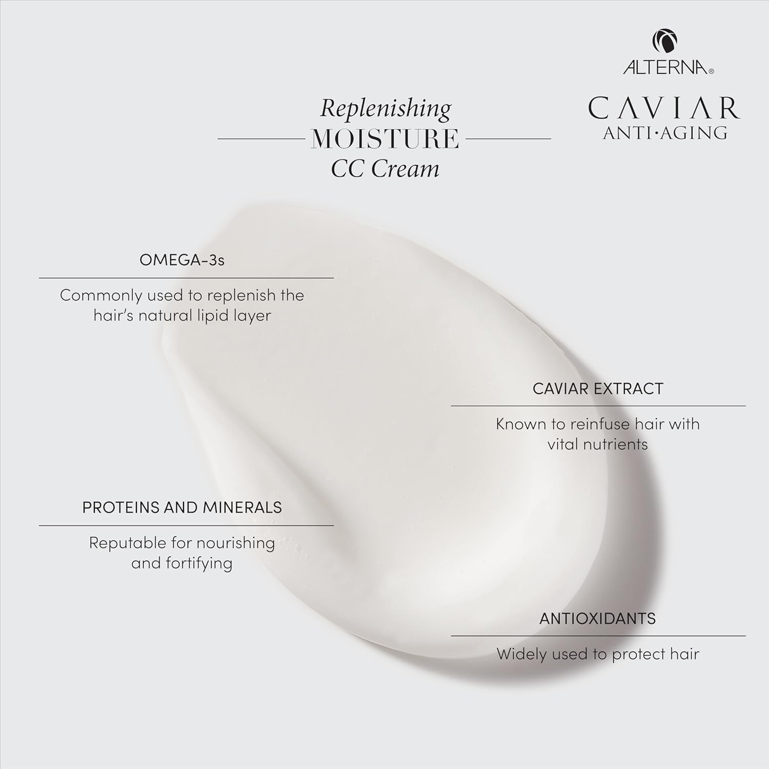 Alterna CAVIAR Anti-Aging Replenishing Moisture CC Cream, 5.1 oz (2 pack)