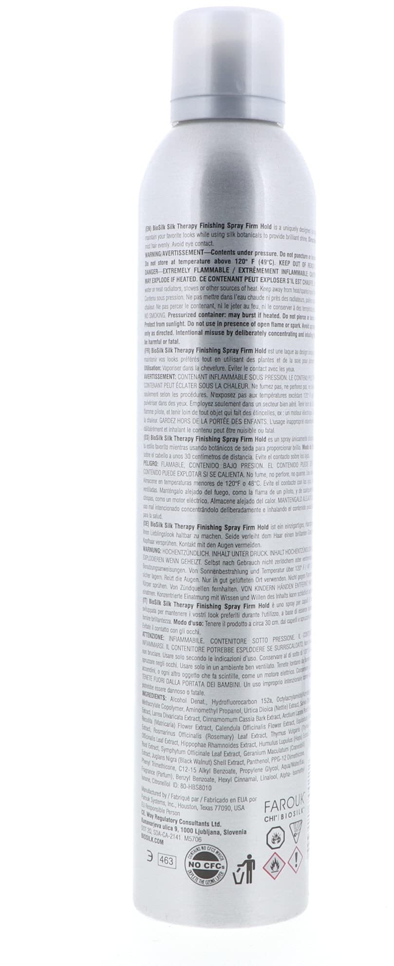 Biosilk Finishing Spray Firm [10oz][$14]
