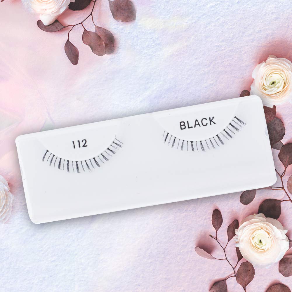 Ardell False Eyelashes Glamour Strip Lashes 112 Black (Lower Lash) 4 Pack