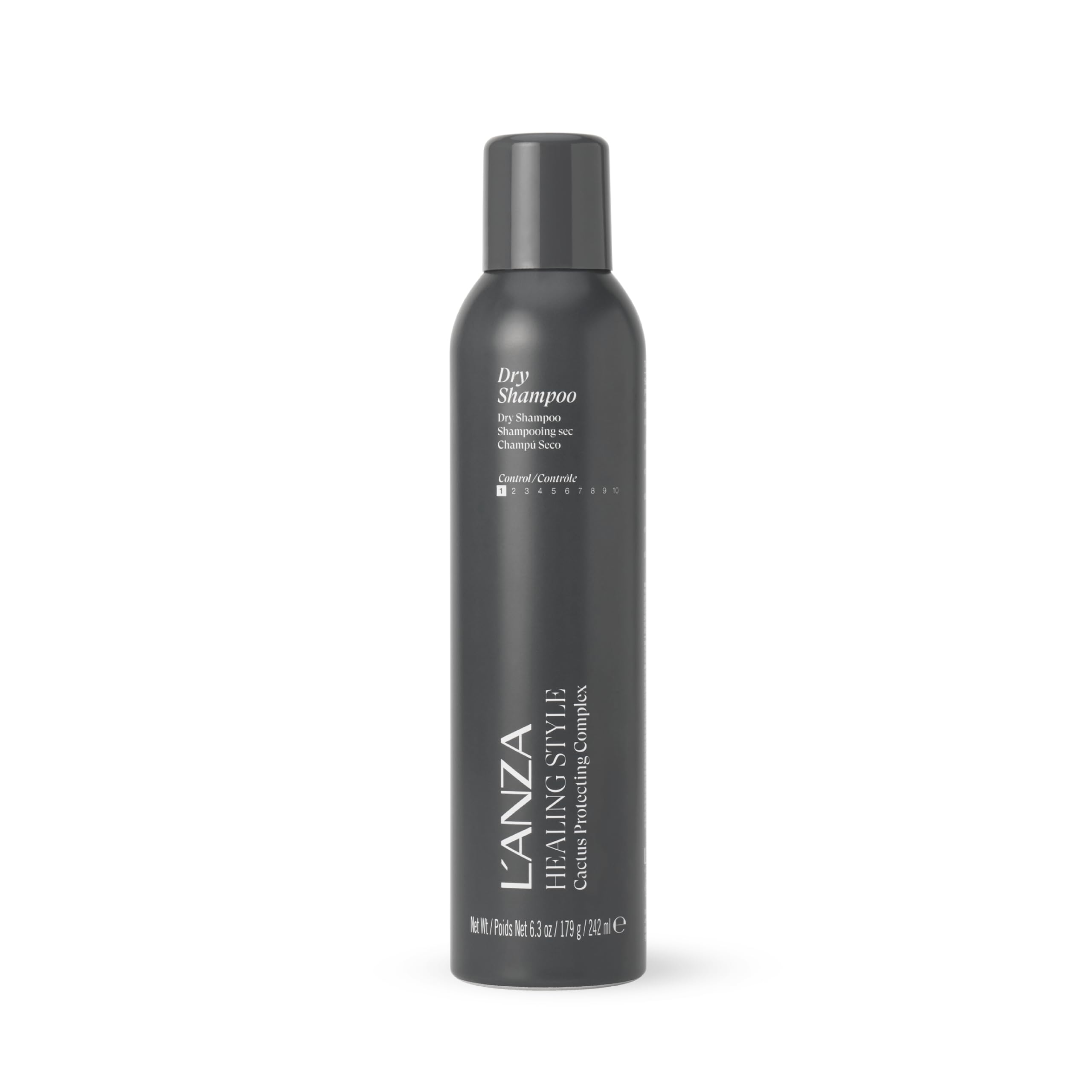 L'ANZA Healing Style Dry Shampoo for Oily Hair, Volume and Fullness Cleansing Hair Volumizer, with Long-lasting Absorption - Refresh & Volumize with No Residue (6.3 Fl Oz)
