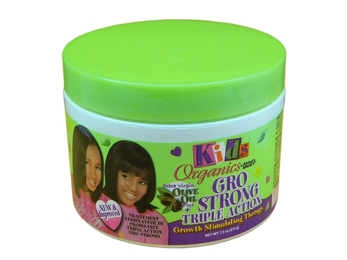 Africa's Best Organics Kids Gro Strong 三重功效生长刺激疗法 7.5 盎司