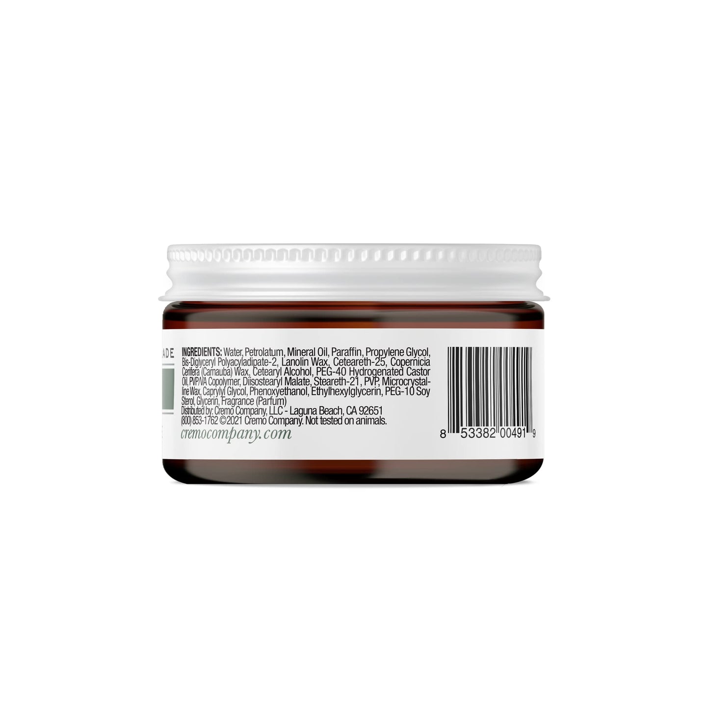 Cremo Hair Styling Cream, Barber Grade, Medium Hold, Medium Shine Hair Products, 4 Oz