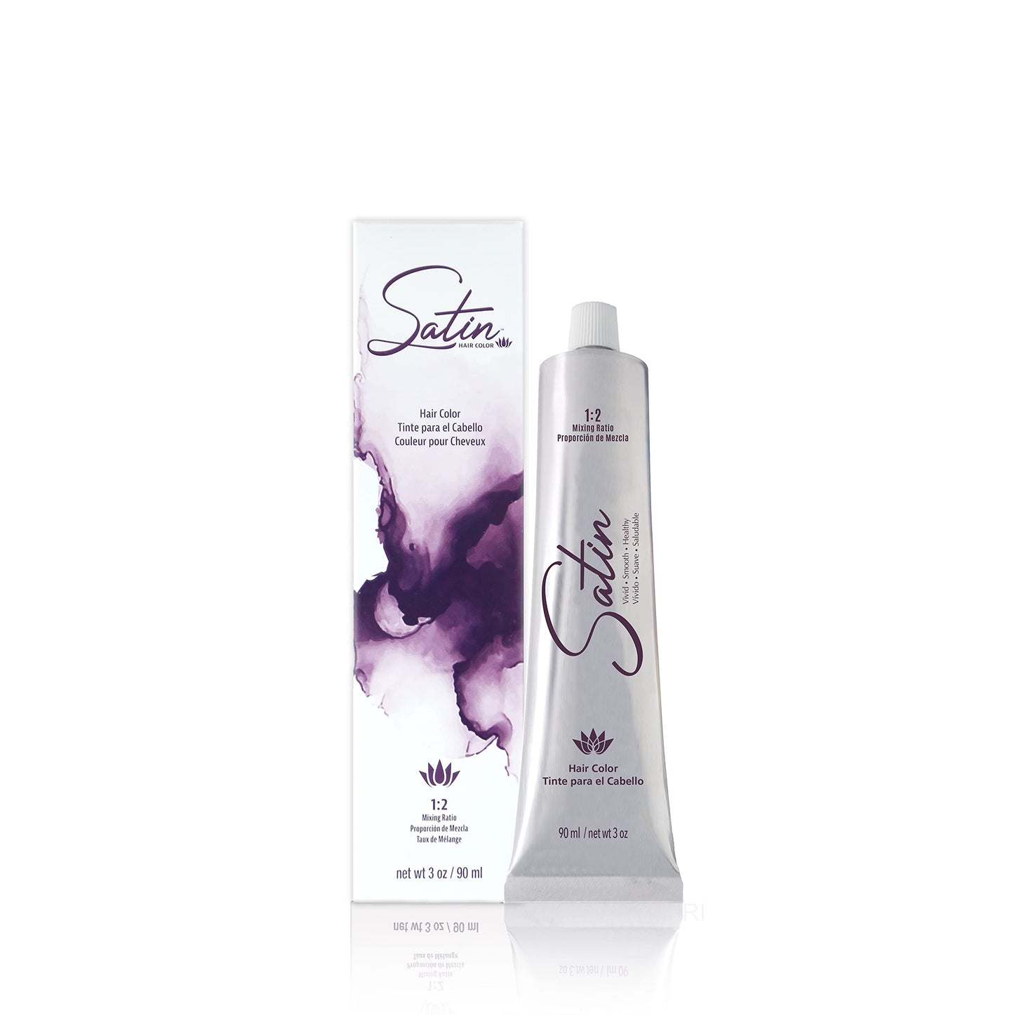 White Smoke Satin Ultra Vivid Fashion Colors - Natural Series (6N Dark Blonde)