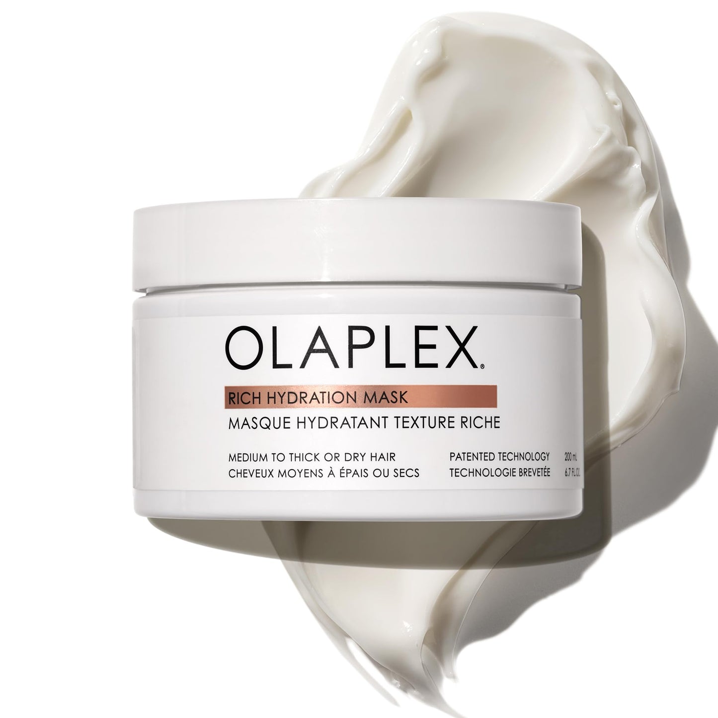 Olaplex Rich Hydration Mask: Cuticle Sealing Mask to Hydrate & Control Frizz for Dry or Medium to Coarse Hair, 200 ml / 6.7 Fl. Oz.