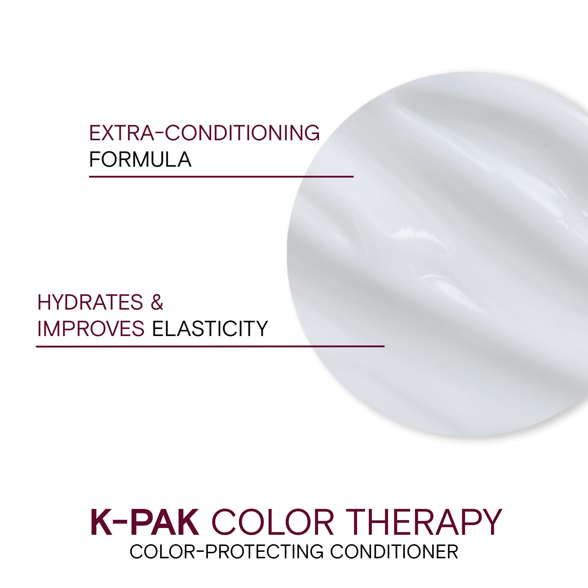 Joico K-PAK Color Therapy Color-Protecting Conditioner | For Color-Treated Hair | Boost Shine & Elasticity | Repair Breakage | Rebuild Damaged Hair | With Keratin & Argan Oil | 8.5 Fl Oz