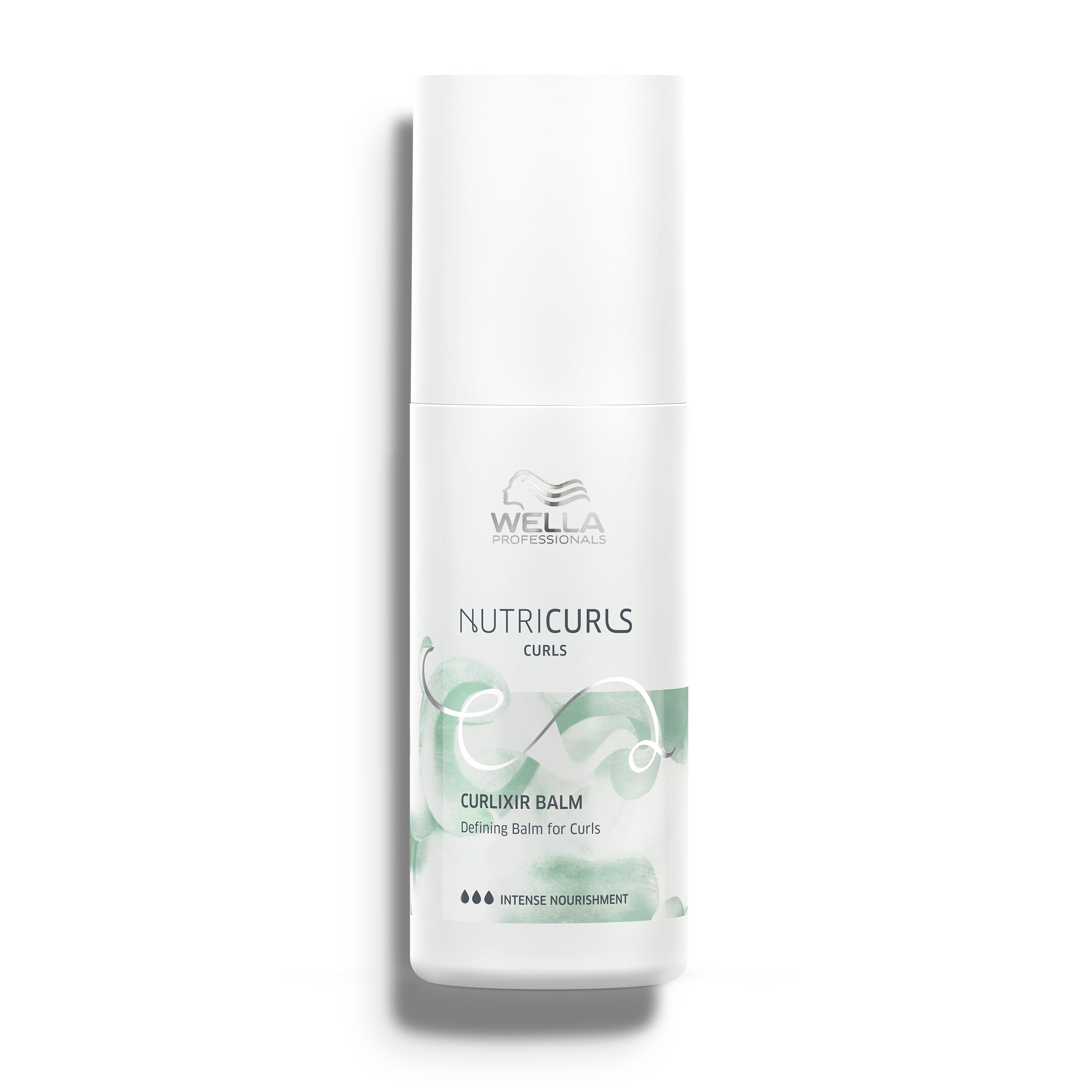 Wella Professionals Nutricurls Curlixir Balm | Defining Leave-in Cream for Curls | Intense Nourishment | Soft Hold & 24H Curl Definition | 5.07 Fl Oz