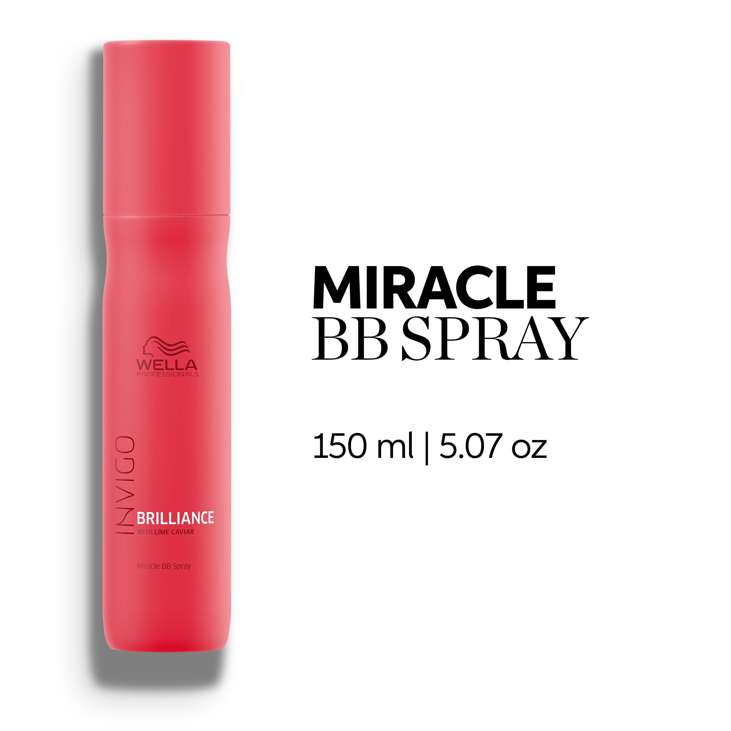 Wella Professionals Invigo Brilliance Miracle BB Spray | Instant Color Vibrancy & Color Protection | 5.07 Fl Oz