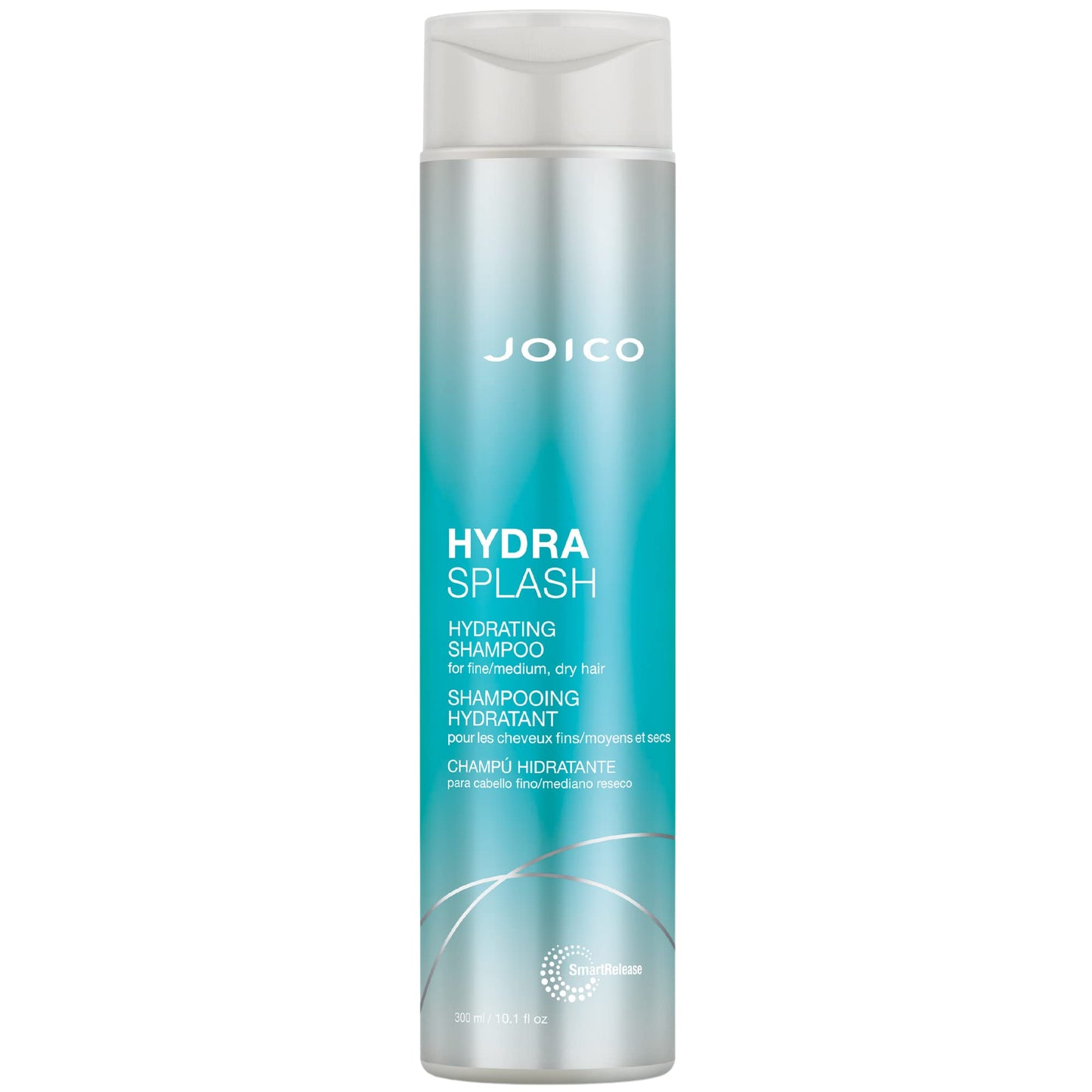 Joico HydraSplash 保湿洗发水 | 适用于细软、中等和干燥发质 | 补充水分 | 增加水分和柔软度 | 添加海藻和椰子水 | 10.1 液体盎司
