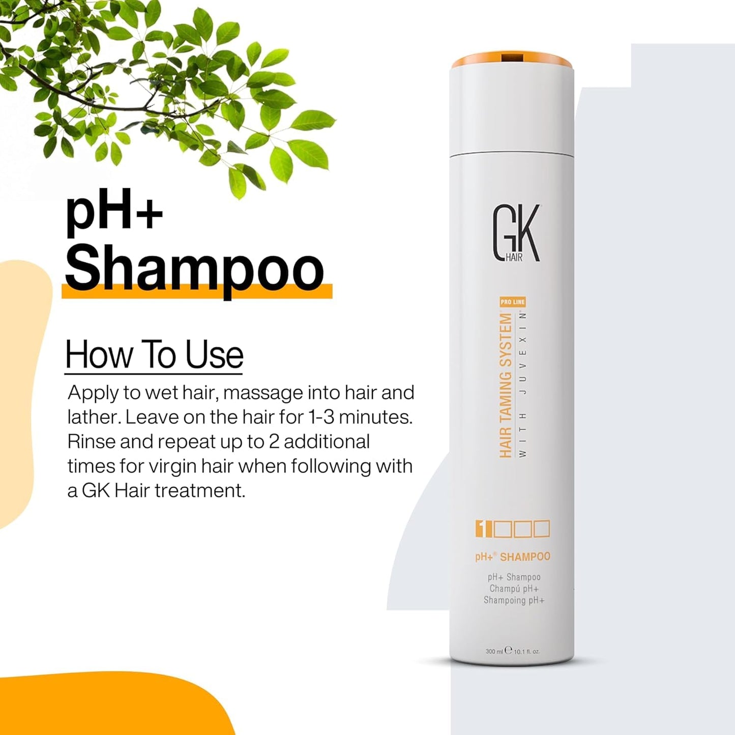 Gk Hair Global Keratin The Best Professional Brazilian Keratin Treatment Kit (Best-300ml_ph-300ml)