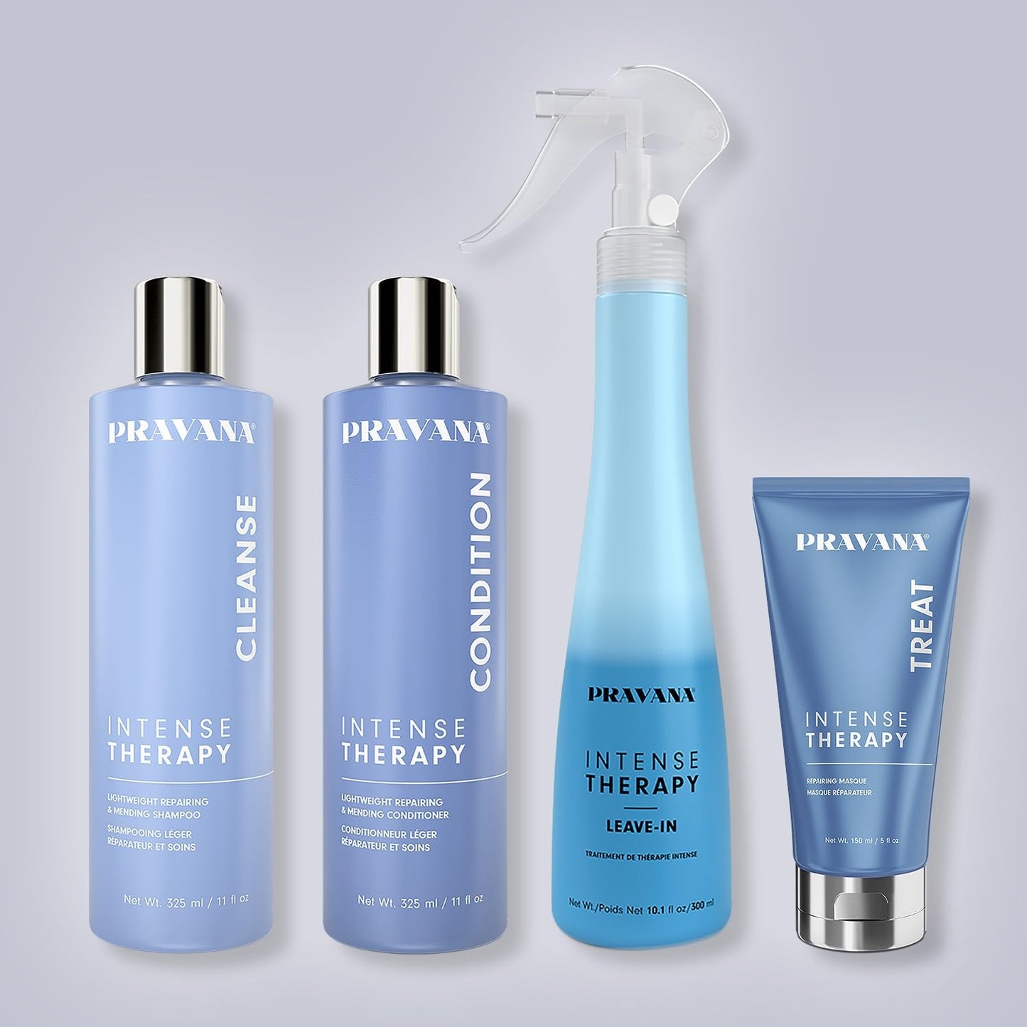 Pravana Intense Therapy Masque Treatment | Lightweight Repairing & Mending | Restores & Nourishes Damaged Hair | Proven to Reduce Breakage | Strengthens, Hydrates, Softens | 5 Fl Oz