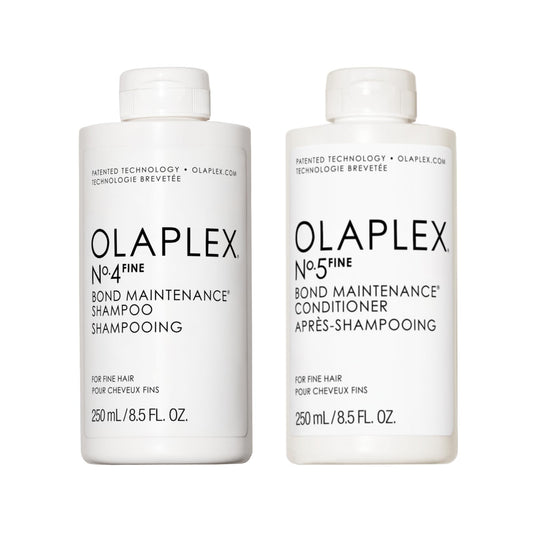 Bundle of Olaplex No.4FINE Bond Maintenance® Shampoo, Ultra-light(8.5 Fl Oz) + Olaplex Nº.5FINE Bond Maintenance® Conditioner (8.5 Fl Oz)