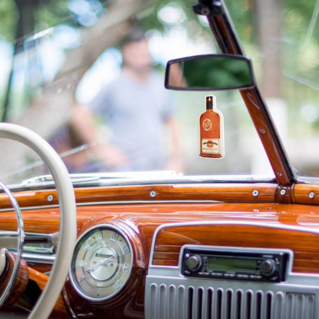 18.21 Man Made Premium Hanging Air Freshener Luxurious Original Four-Scent Variety-Pack, Long Lasting Fragrance for Car, Gym Bag, Travel Luggage or Closet.