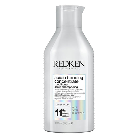 Après-shampoing Redken Bonding Repair pour cheveux abîmés | Renforce et répare les cheveux fragiles et cassants | Concentré acide bonding | Sans danger pour les cheveux colorés | Pour tous types de cheveux