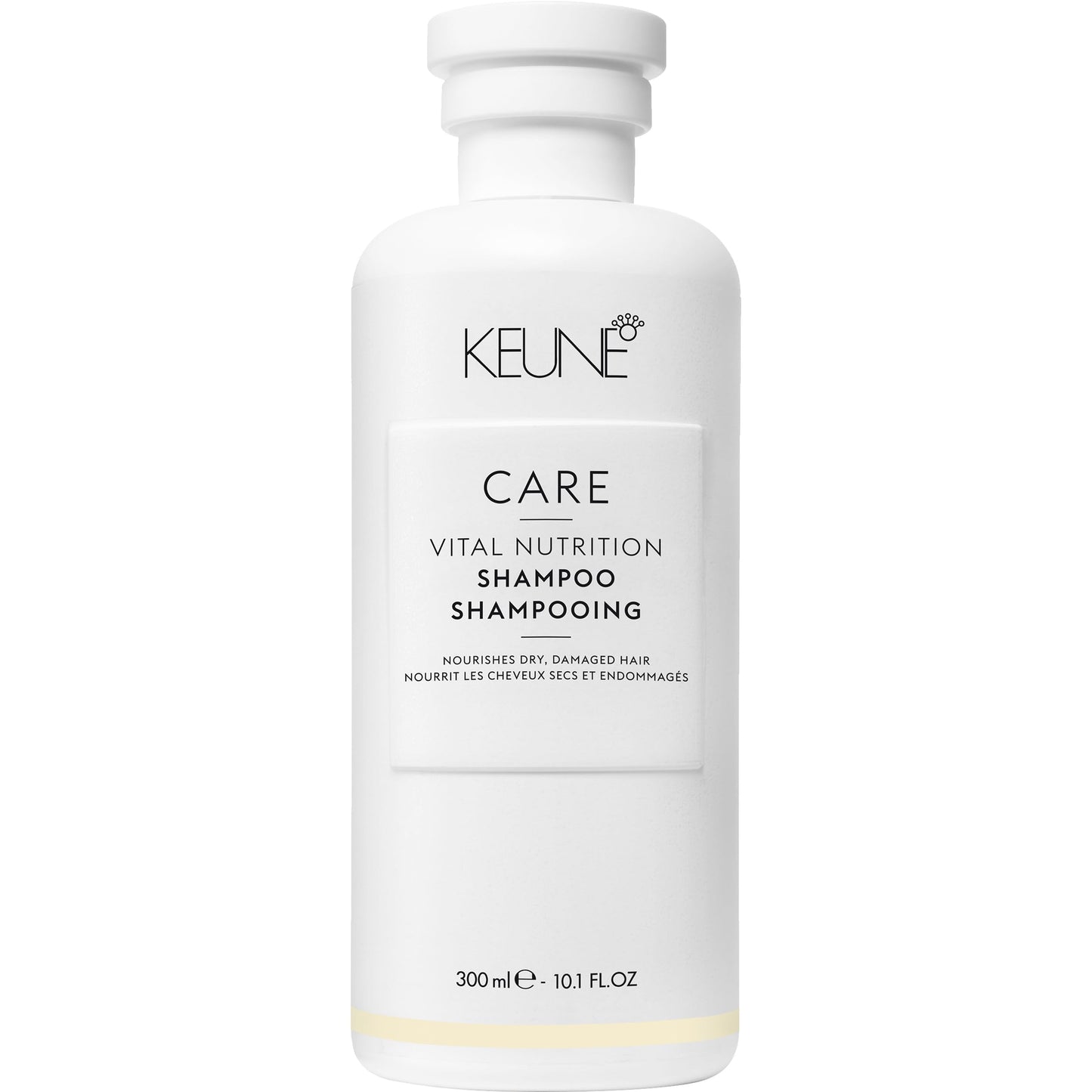Keune Care Vital Nutrition 洗发水，强效滋养保湿洗发水，适用于干燥或受损发质，10.1 液体盎司