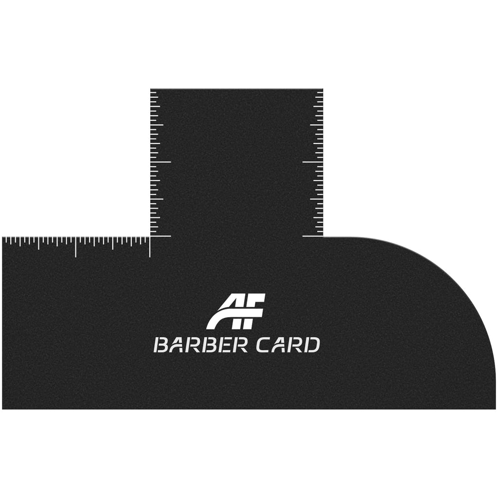Enhancement Card for Barbers with Measurement Indicators, Reusable Bar ...