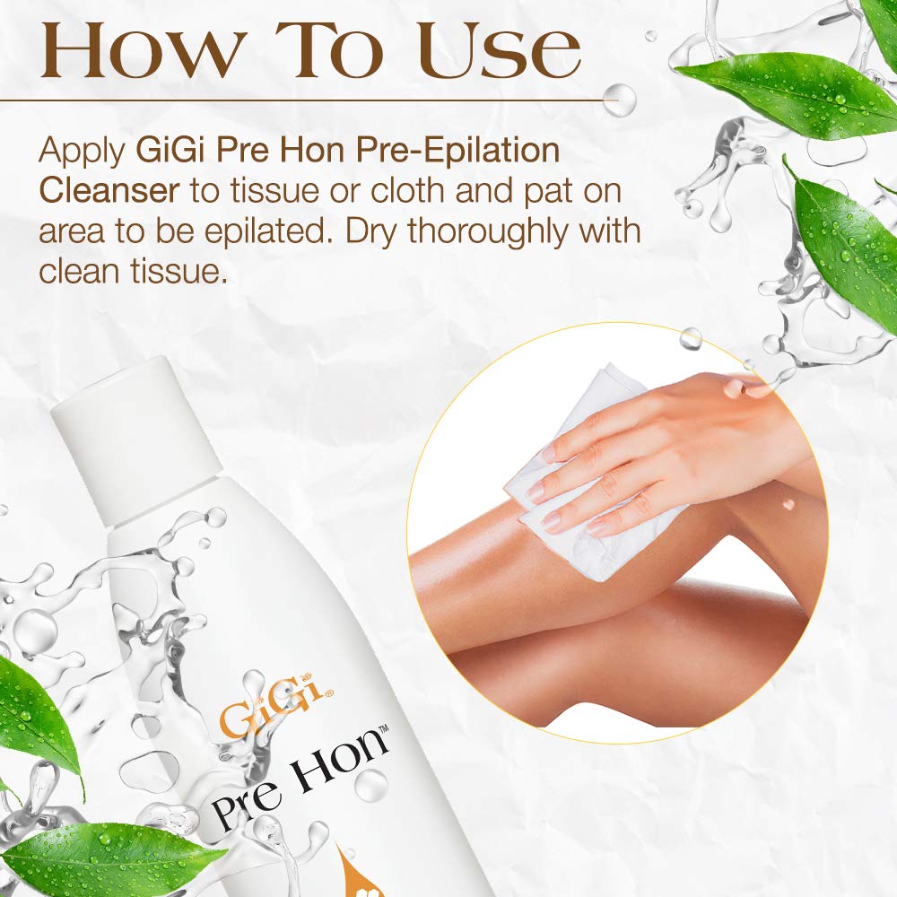 GiGi Pre Hon – 脱毛前脱毛膏，8 盎司